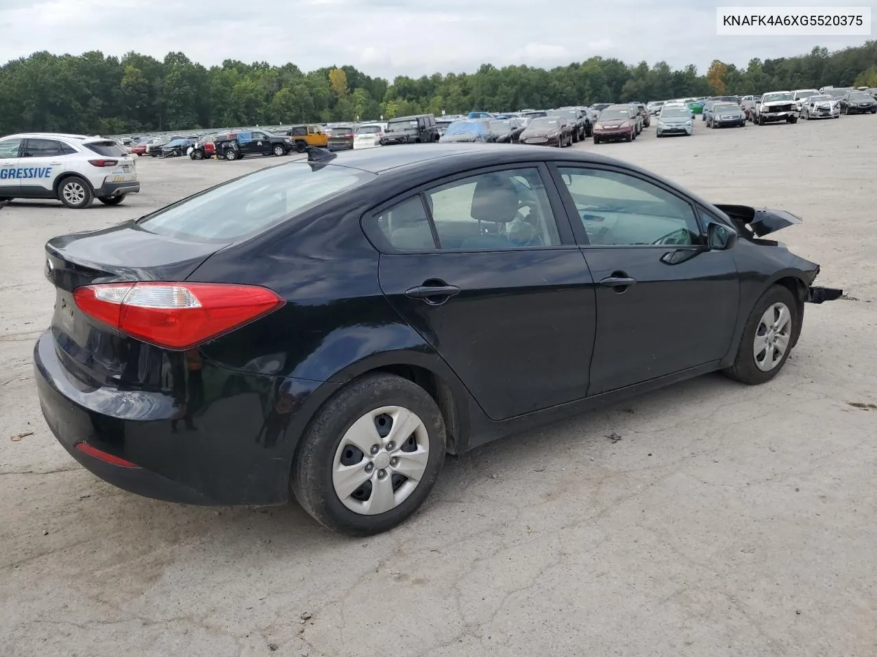 2016 Kia Forte Lx VIN: KNAFK4A6XG5520375 Lot: 69156494