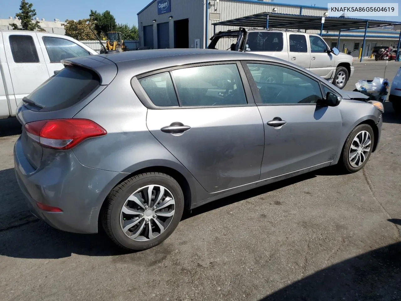 KNAFK5A86G5604619 2016 Kia Forte Lx