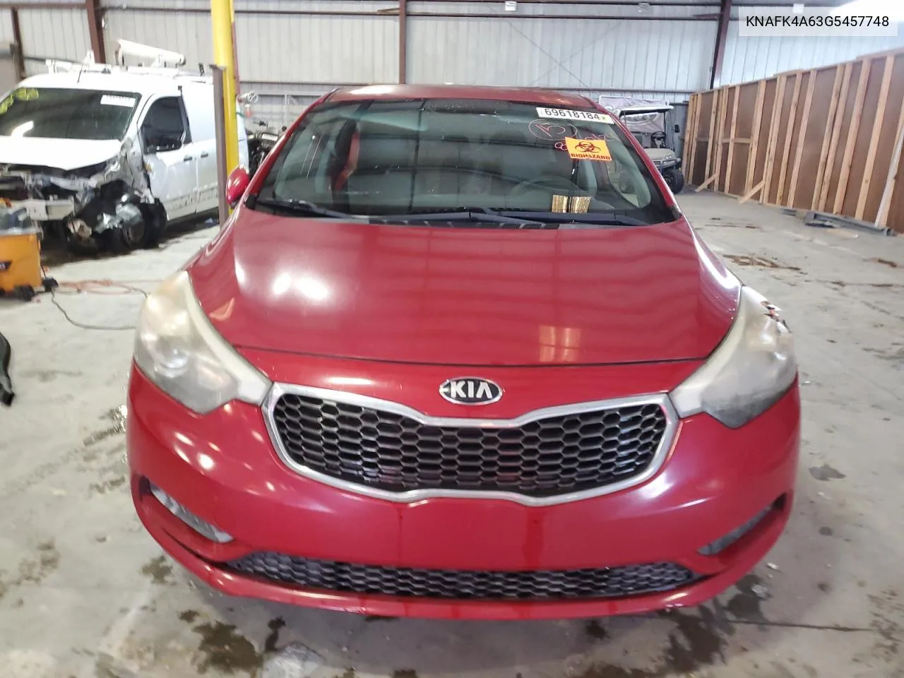 2016 Kia Forte Lx VIN: KNAFK4A63G5457748 Lot: 69618184