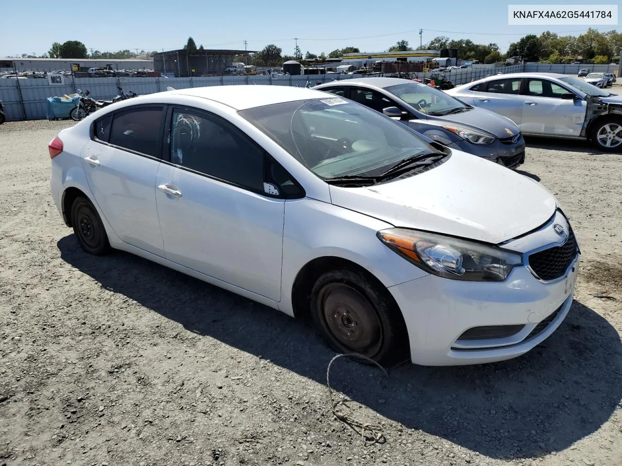 KNAFX4A62G5441784 2016 Kia Forte Lx