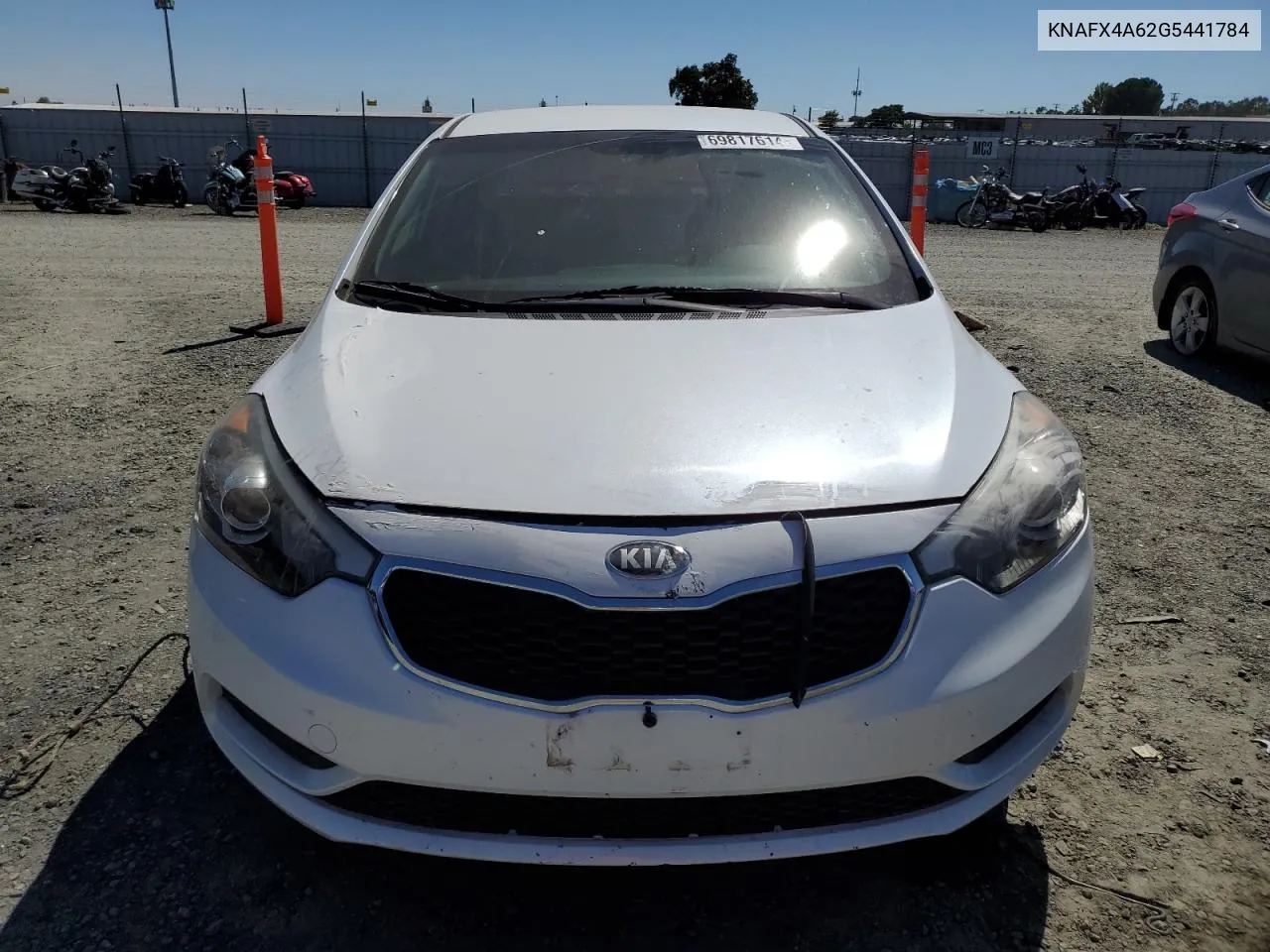 2016 Kia Forte Lx VIN: KNAFX4A62G5441784 Lot: 69817614