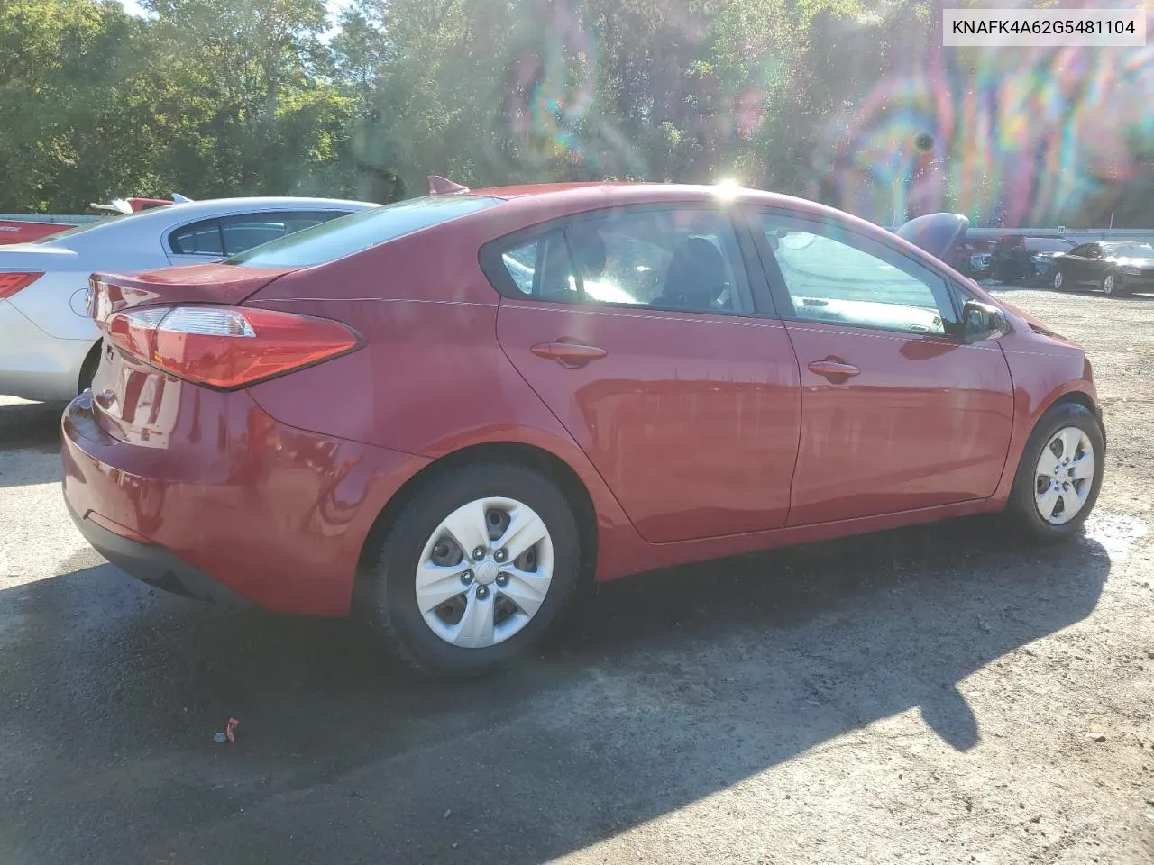 KNAFK4A62G5481104 2016 Kia Forte Lx