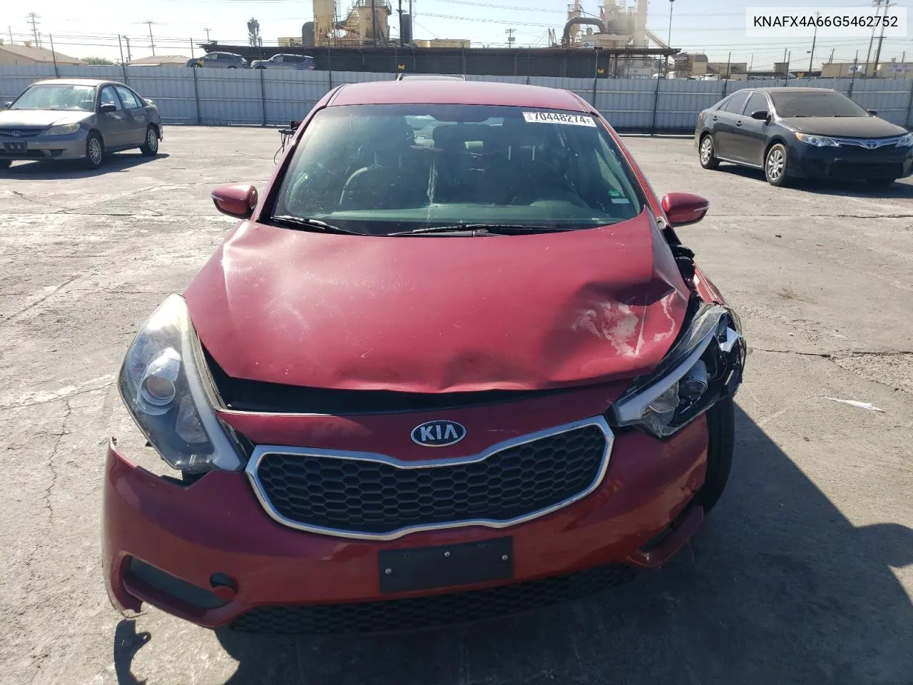 2016 Kia Forte Lx VIN: KNAFX4A66G5462752 Lot: 70448274