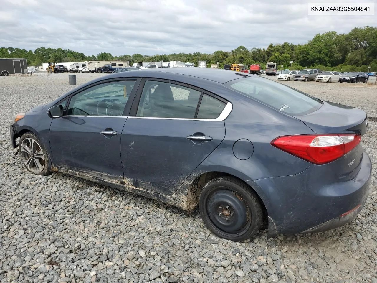 2016 Kia Forte Ex VIN: KNAFZ4A83G5504841 Lot: 70496114