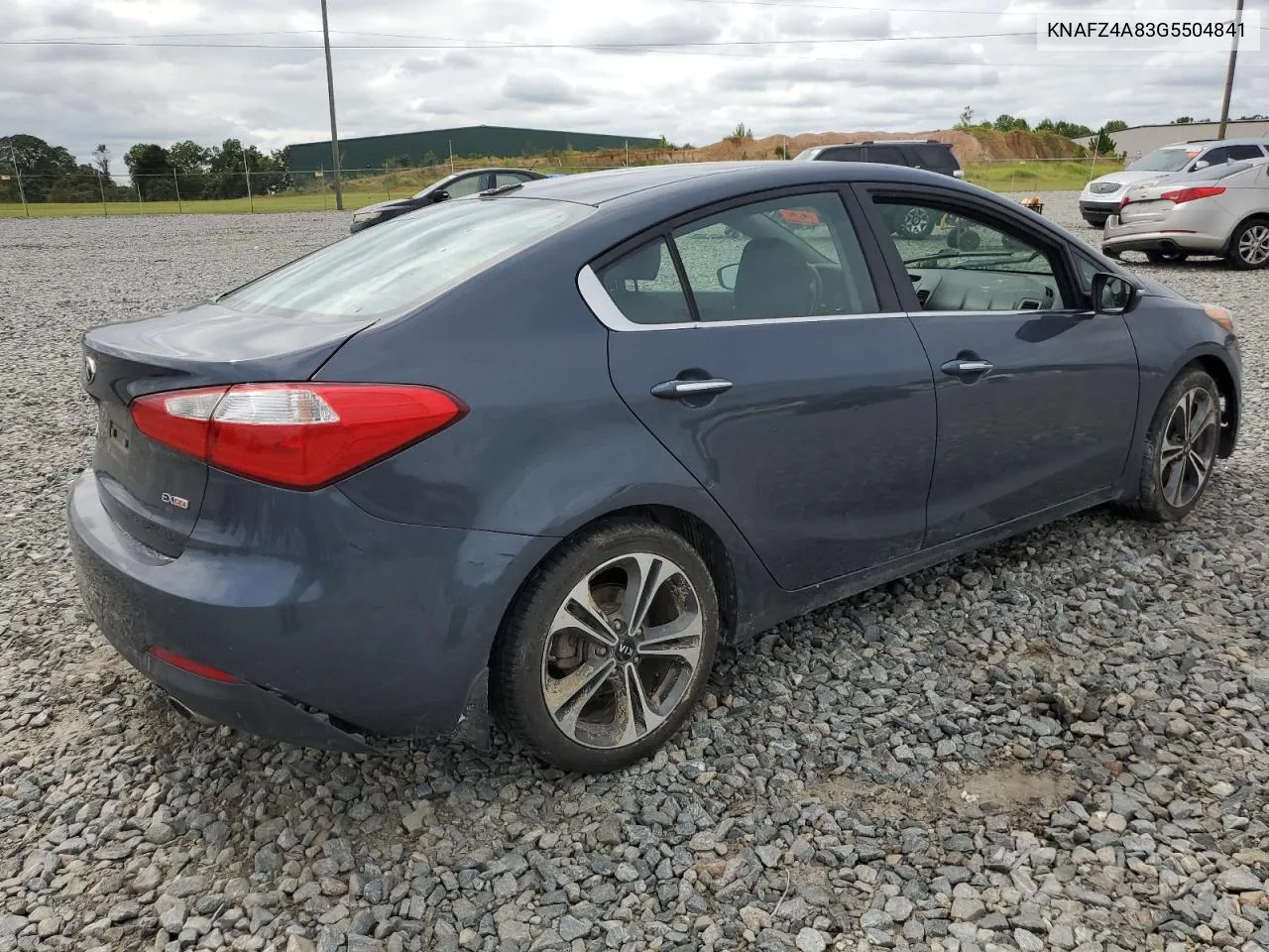 2016 Kia Forte Ex VIN: KNAFZ4A83G5504841 Lot: 70496114