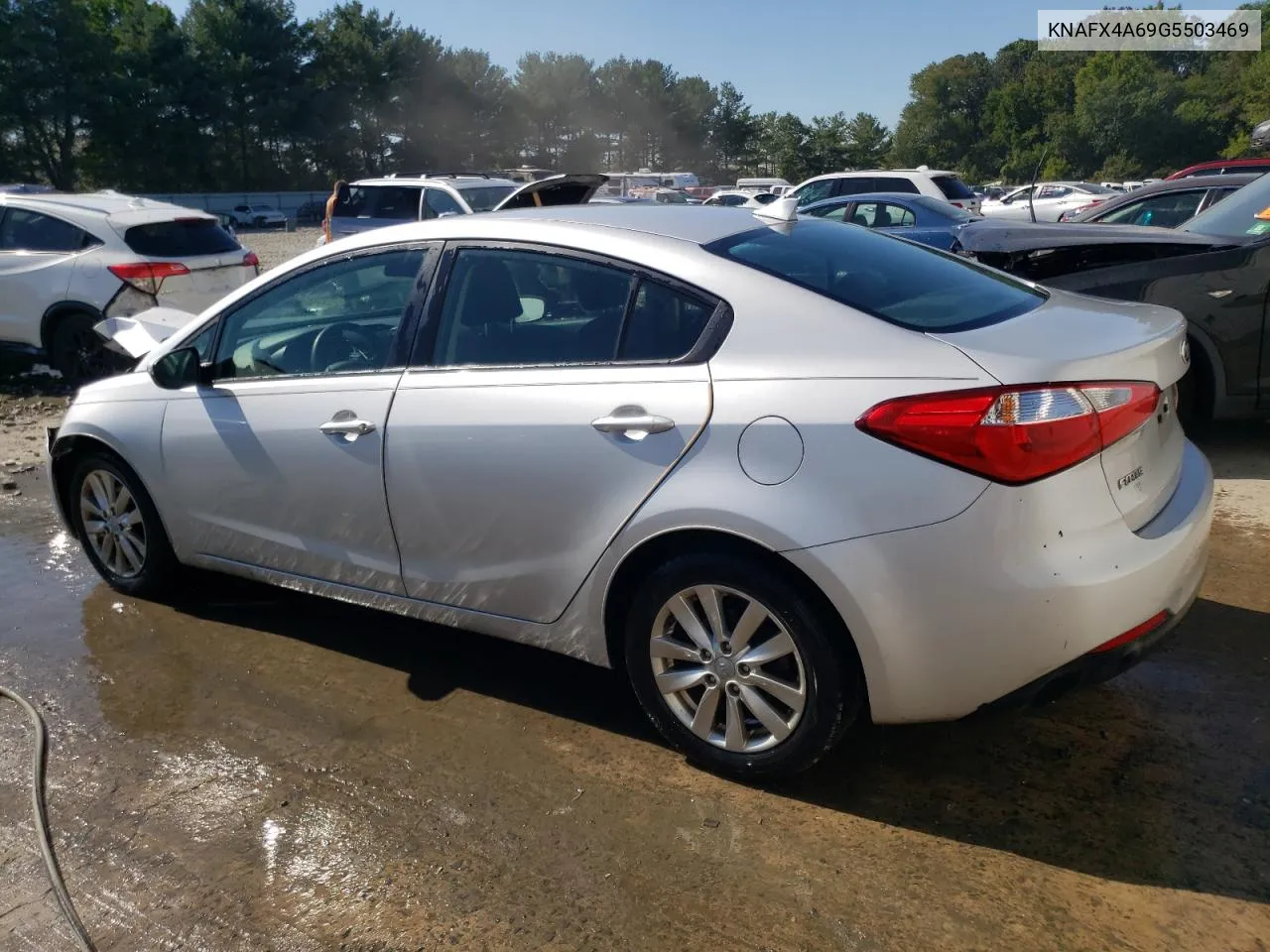 2016 Kia Forte Lx VIN: KNAFX4A69G5503469 Lot: 70637044