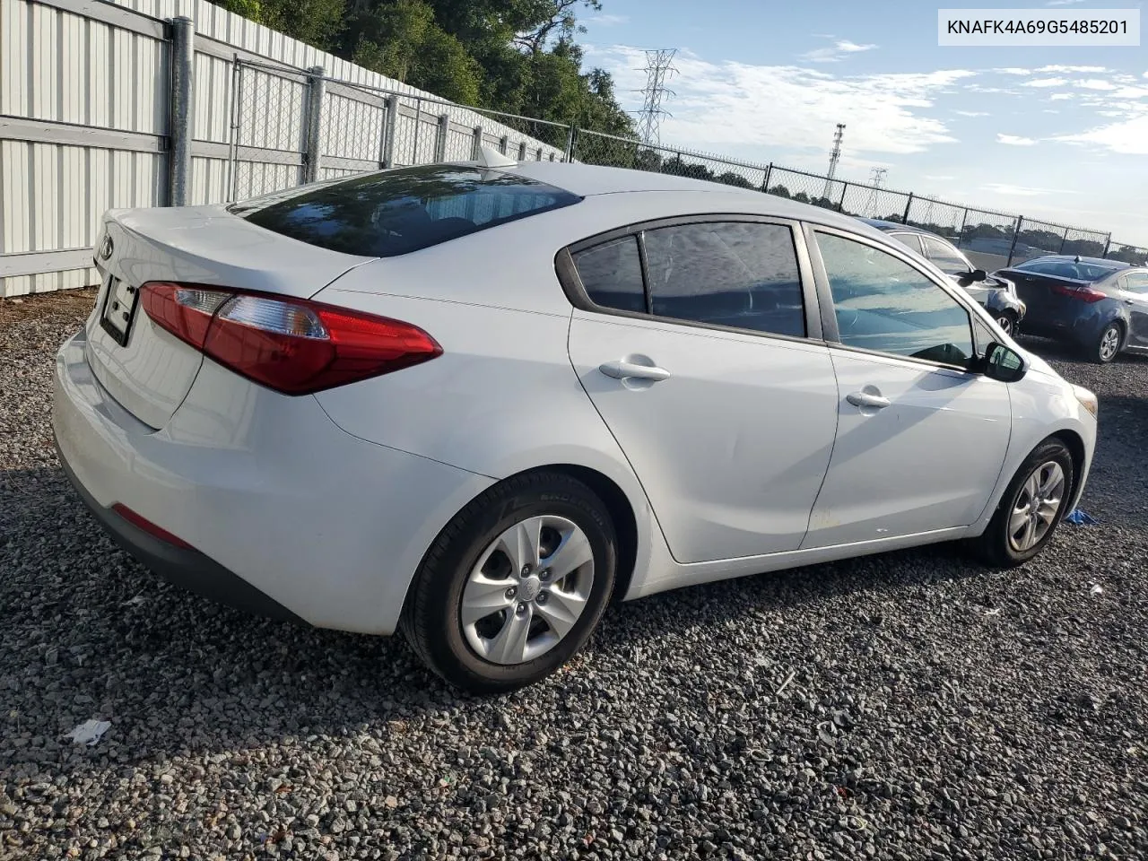 2016 Kia Forte Lx VIN: KNAFK4A69G5485201 Lot: 70764334