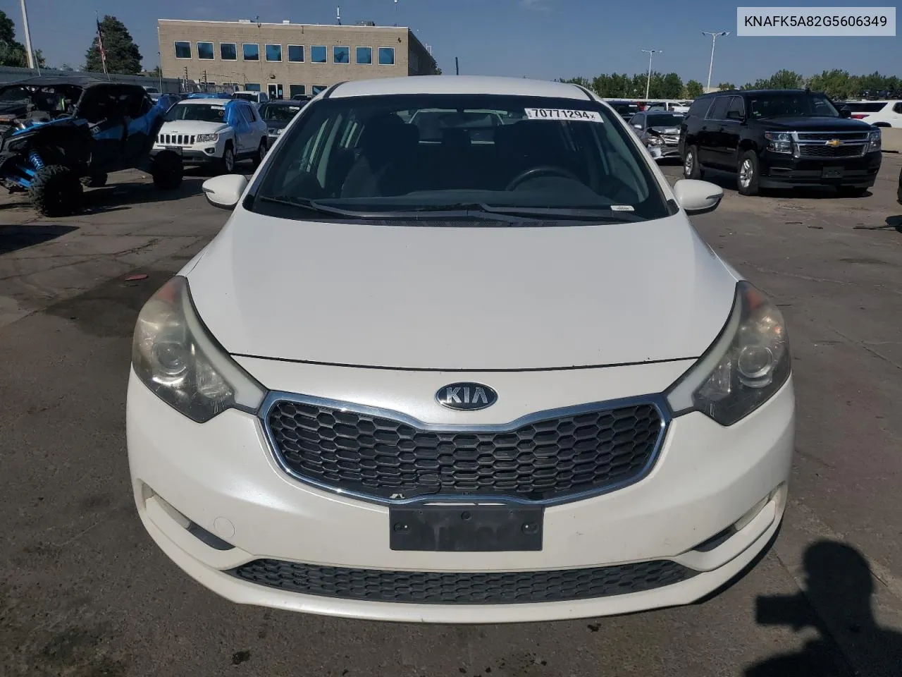 KNAFK5A82G5606349 2016 Kia Forte Lx