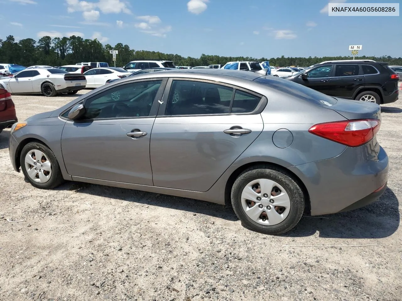 KNAFX4A60G5608286 2016 Kia Forte Lx