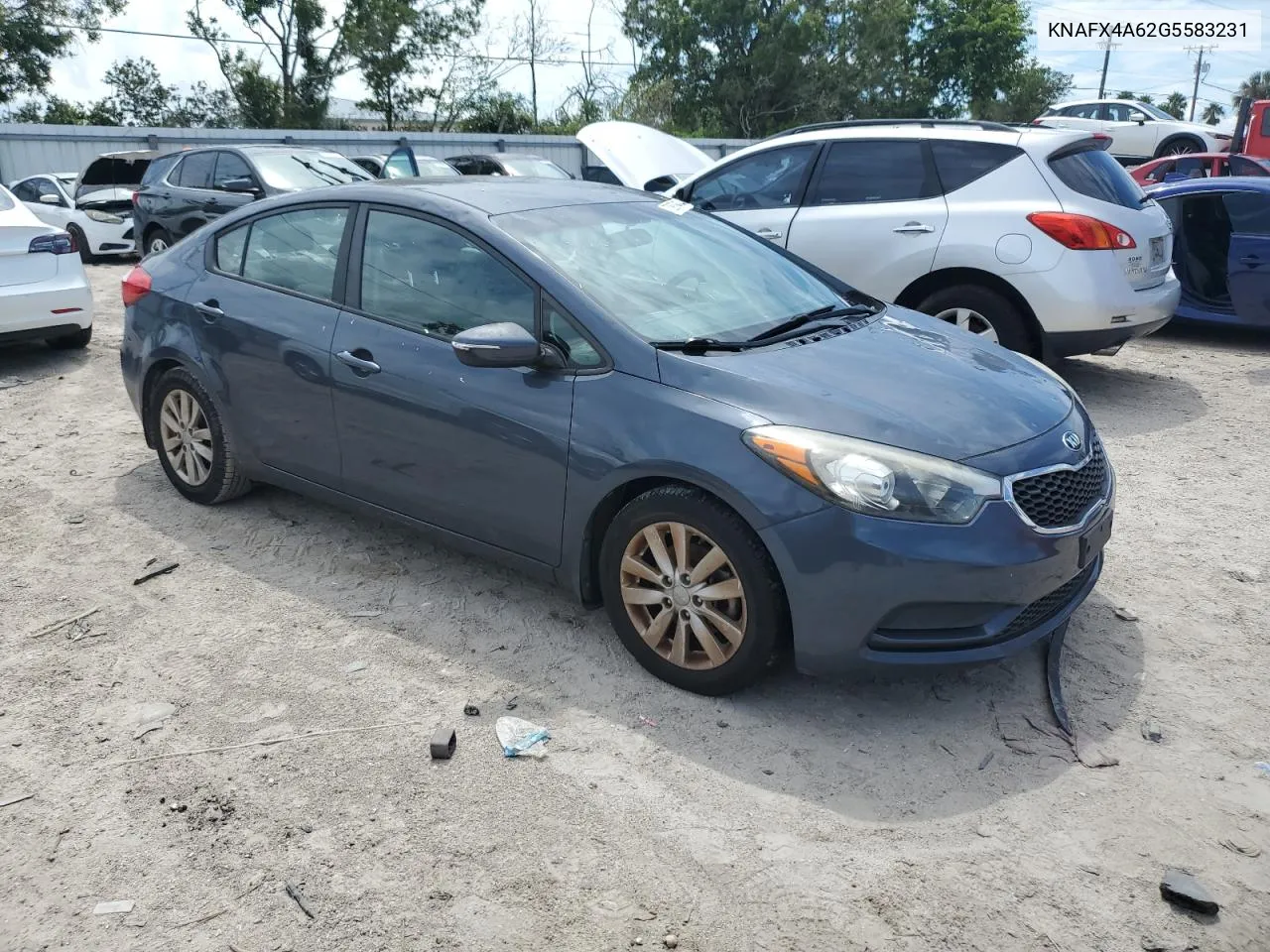 2016 Kia Forte Lx VIN: KNAFX4A62G5583231 Lot: 70972474