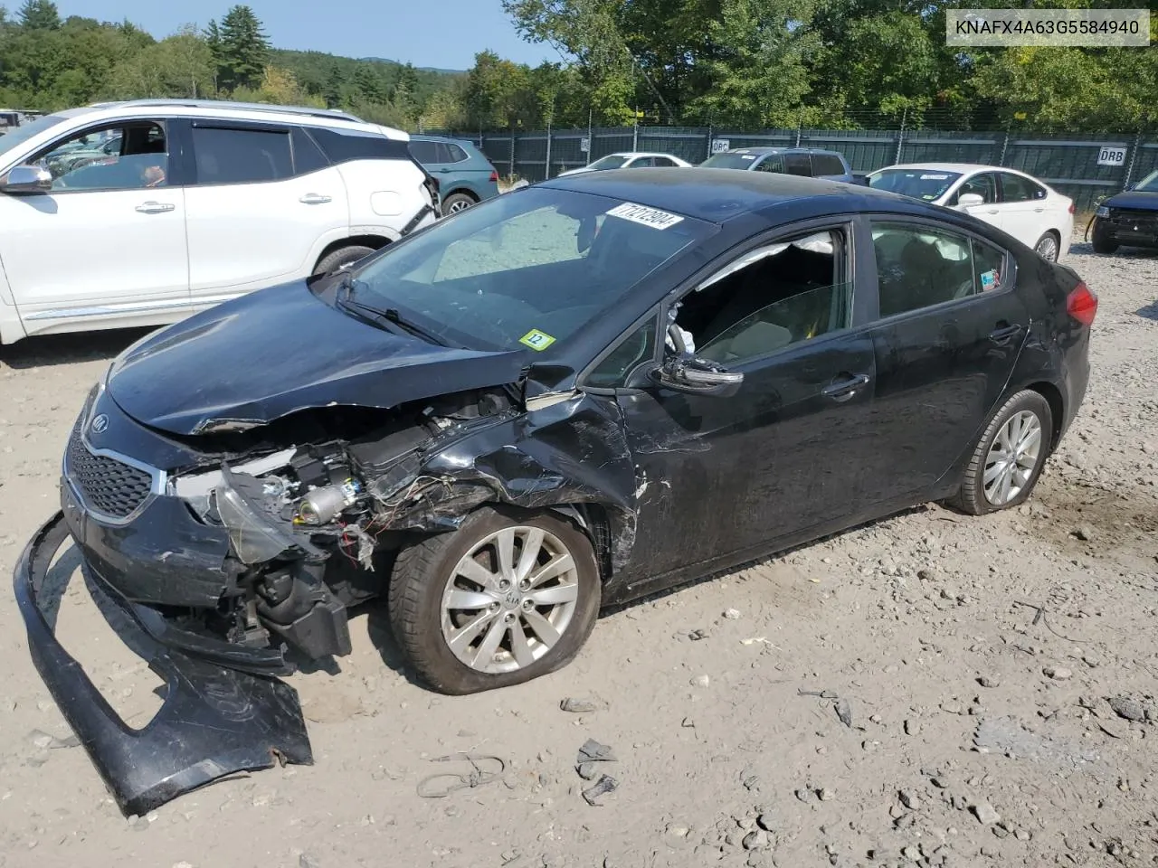 2016 Kia Forte Lx VIN: KNAFX4A63G5584940 Lot: 71212904