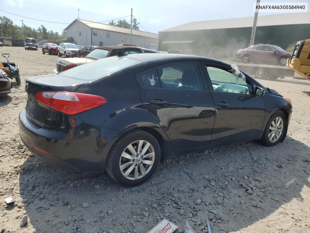 KNAFX4A63G5584940 2016 Kia Forte Lx