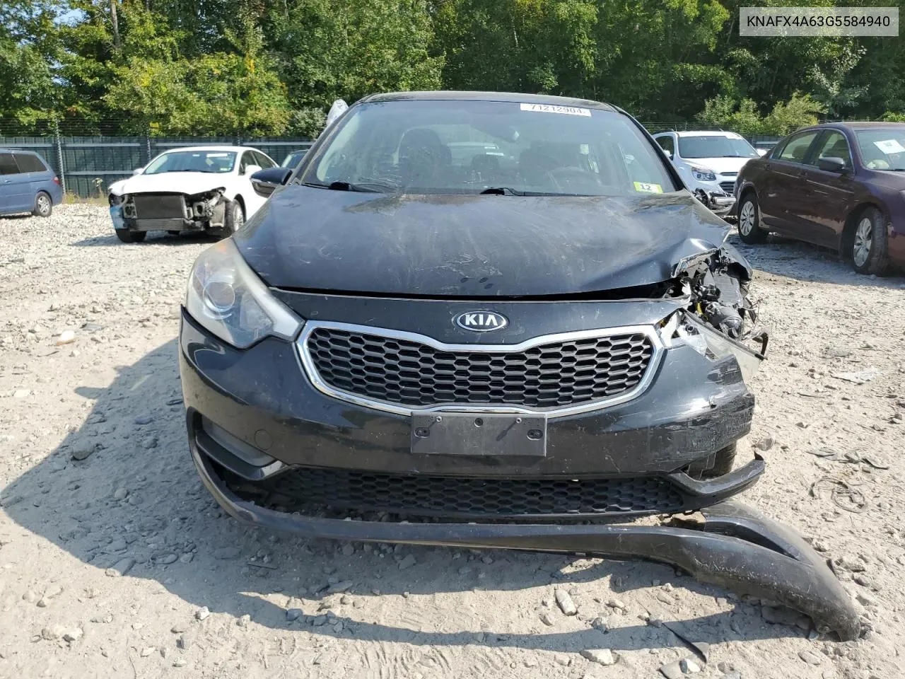 2016 Kia Forte Lx VIN: KNAFX4A63G5584940 Lot: 71212904