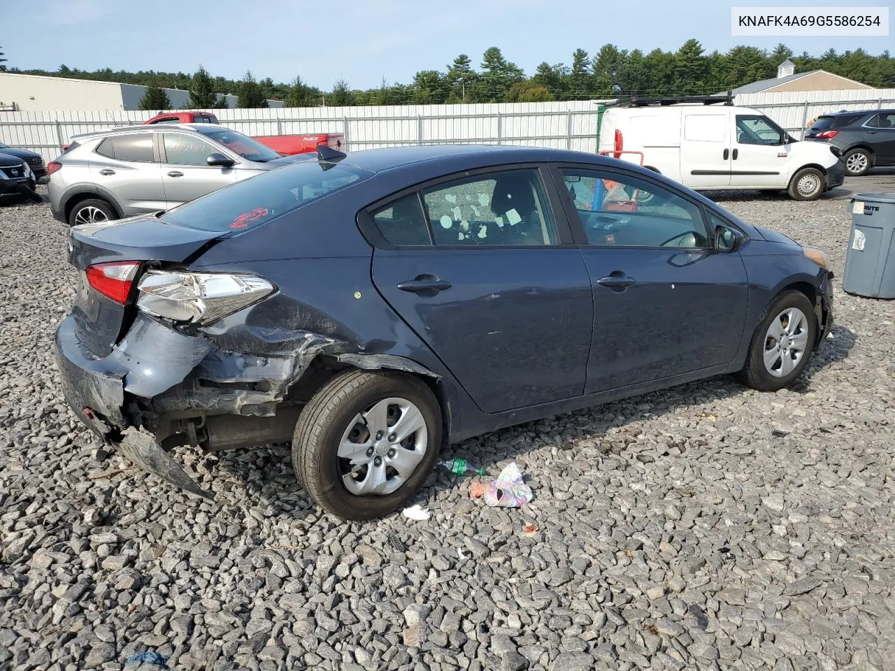 2016 Kia Forte Lx VIN: KNAFK4A69G5586254 Lot: 71243114