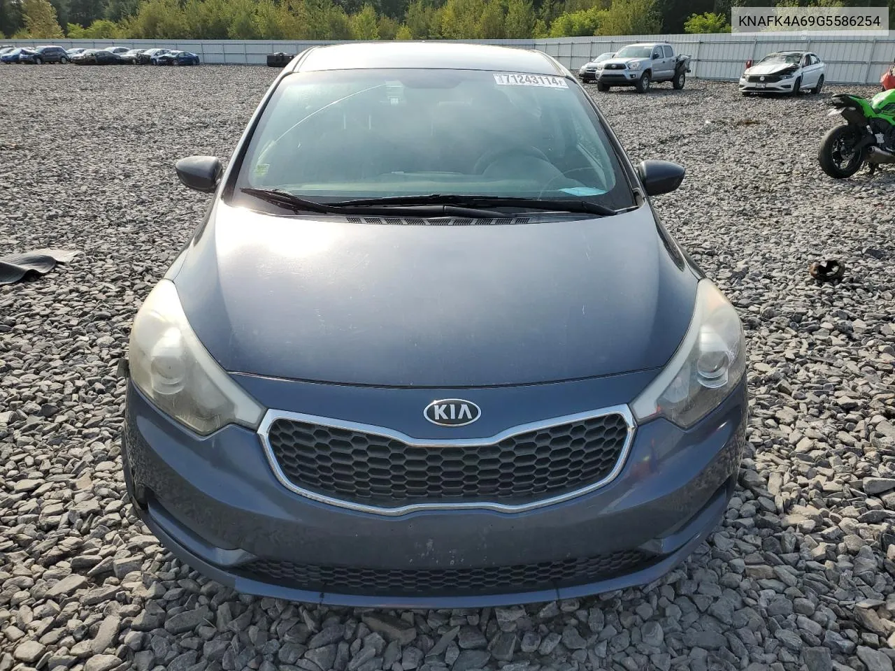 2016 Kia Forte Lx VIN: KNAFK4A69G5586254 Lot: 71243114