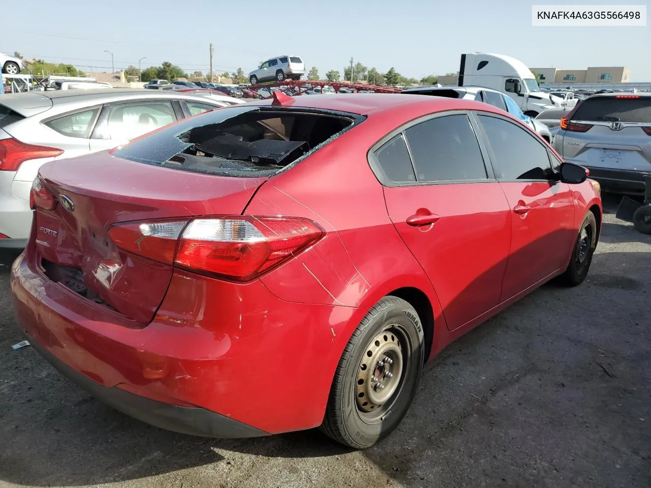 KNAFK4A63G5566498 2016 Kia Forte Lx