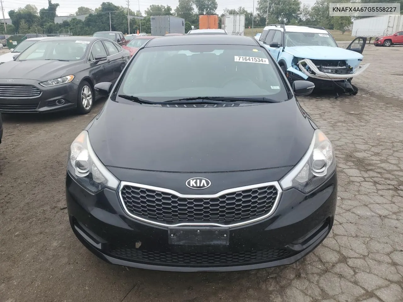 KNAFX4A67G5558227 2016 Kia Forte Lx