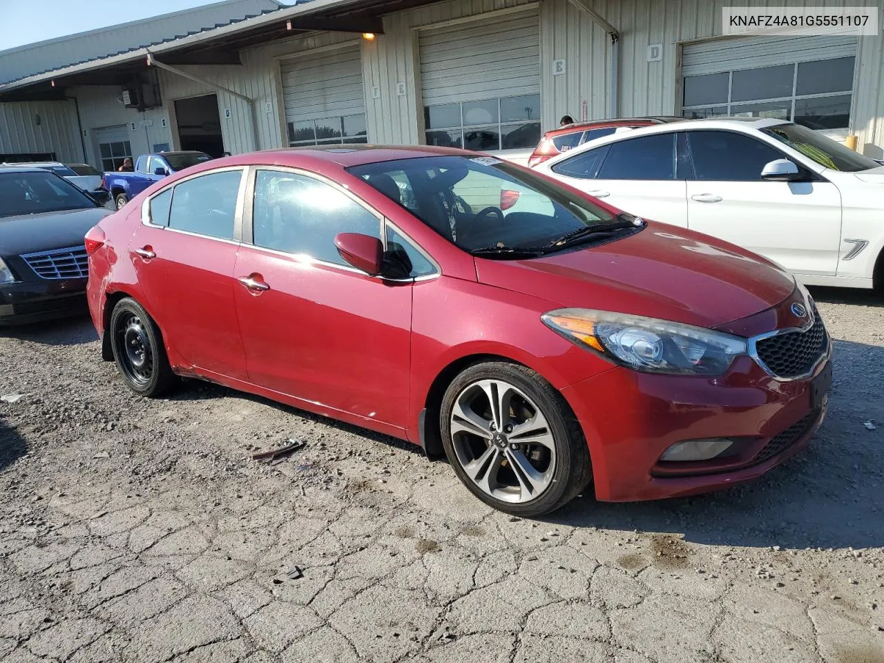 KNAFZ4A81G5551107 2016 Kia Forte Ex