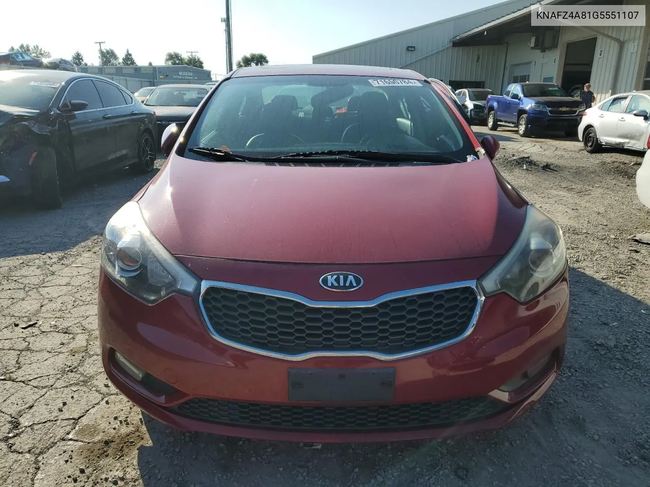 KNAFZ4A81G5551107 2016 Kia Forte Ex