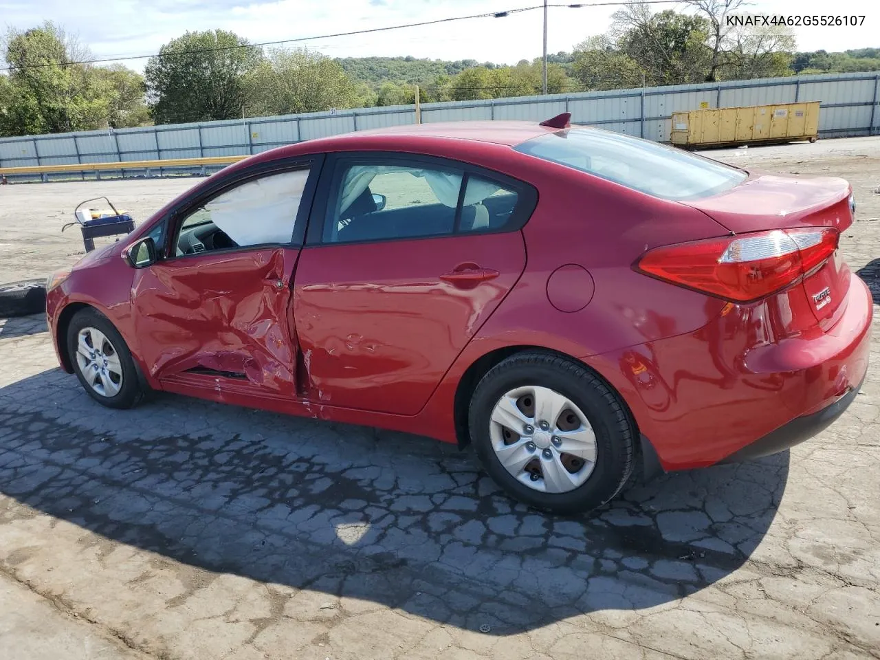 2016 Kia Forte Lx VIN: KNAFX4A62G5526107 Lot: 71747934