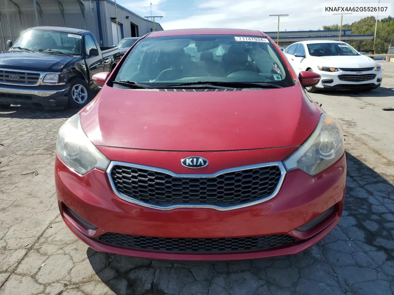 KNAFX4A62G5526107 2016 Kia Forte Lx