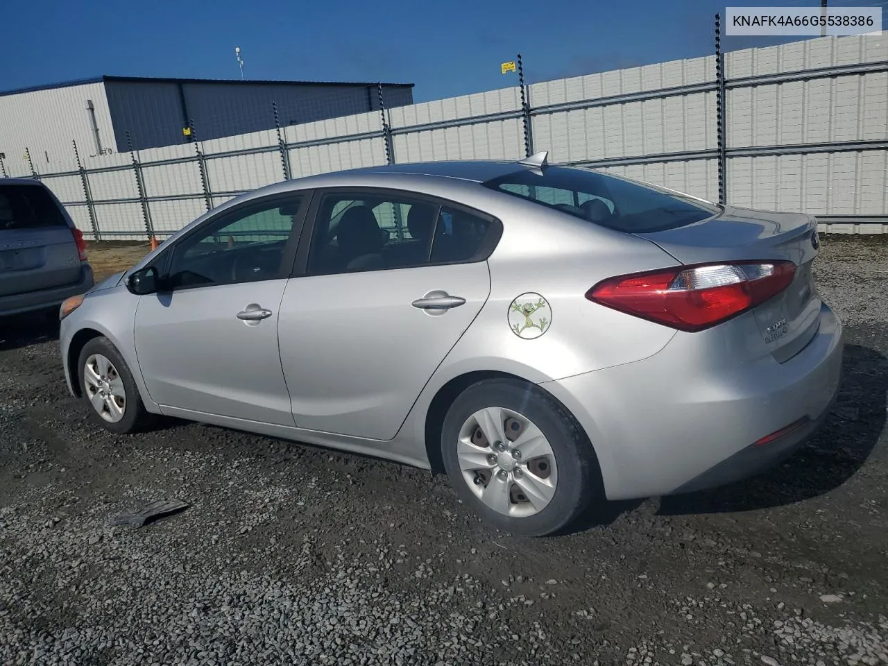 2016 Kia Forte Lx VIN: KNAFK4A66G5538386 Lot: 71851564