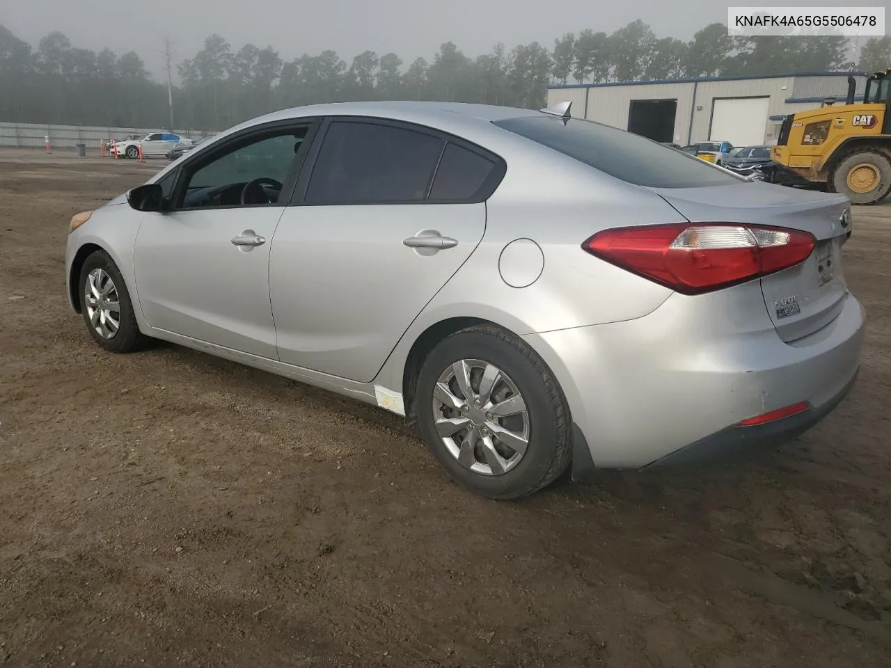 KNAFK4A65G5506478 2016 Kia Forte Lx