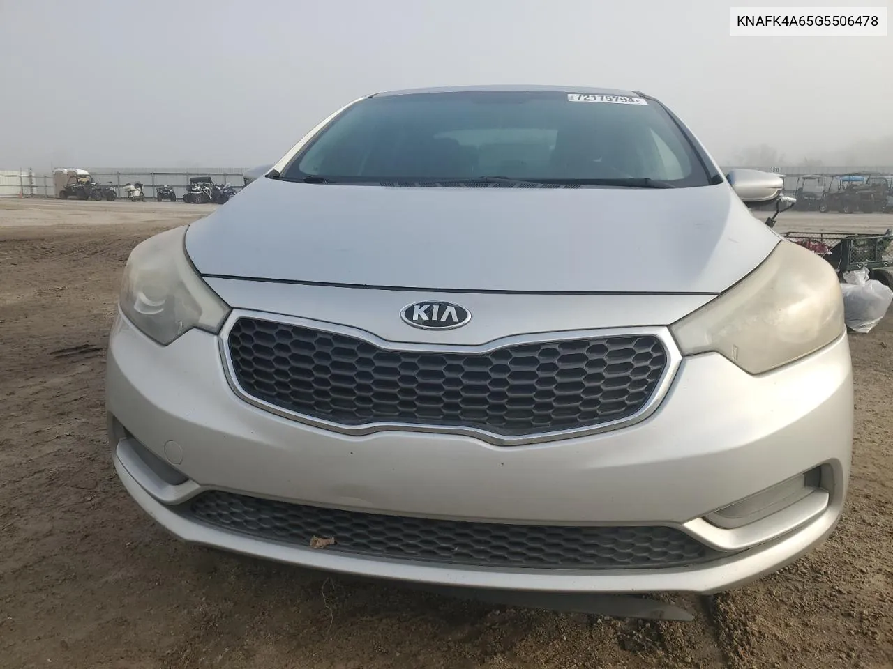 2016 Kia Forte Lx VIN: KNAFK4A65G5506478 Lot: 72175794