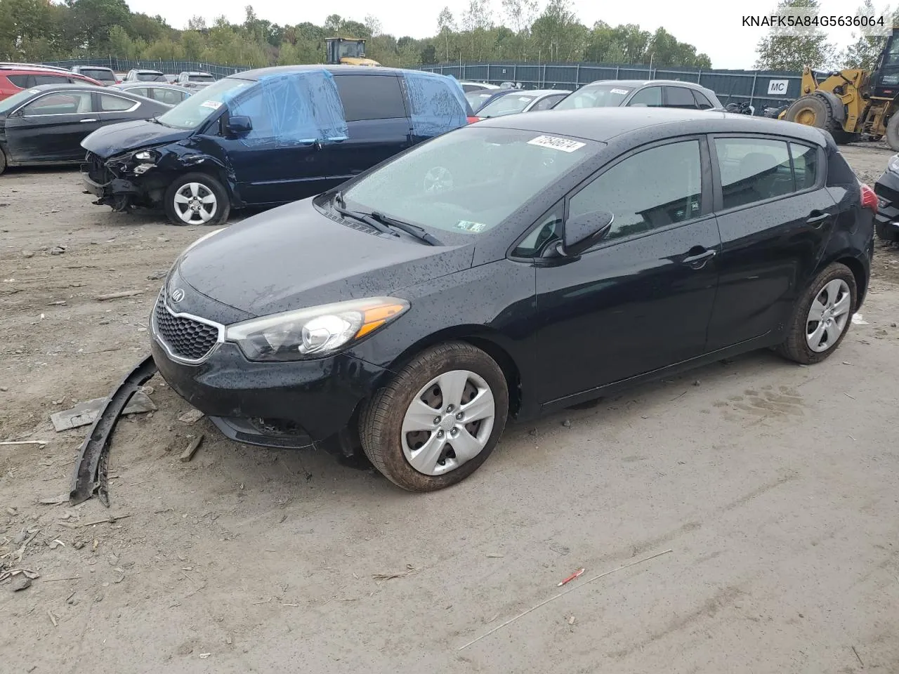 2016 Kia Forte Lx VIN: KNAFK5A84G5636064 Lot: 72546674