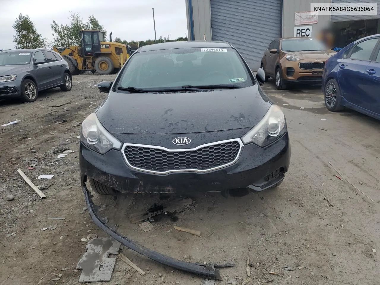 2016 Kia Forte Lx VIN: KNAFK5A84G5636064 Lot: 72546674