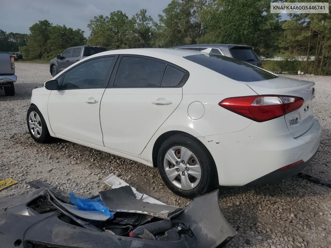 2016 Kia Forte Lx VIN: KNAFK4A60G5446741 Lot: 72588554