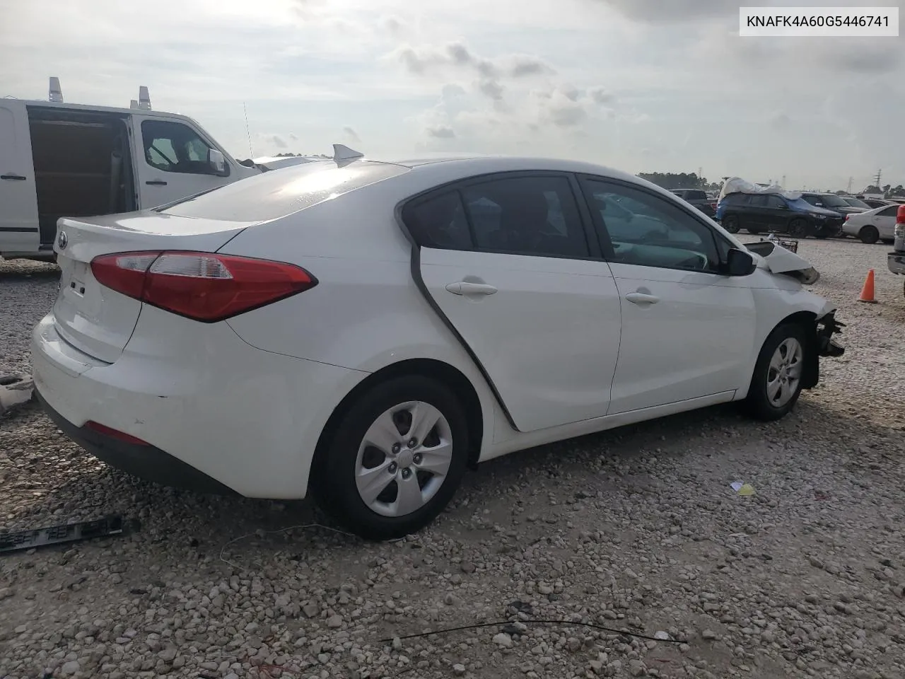 KNAFK4A60G5446741 2016 Kia Forte Lx