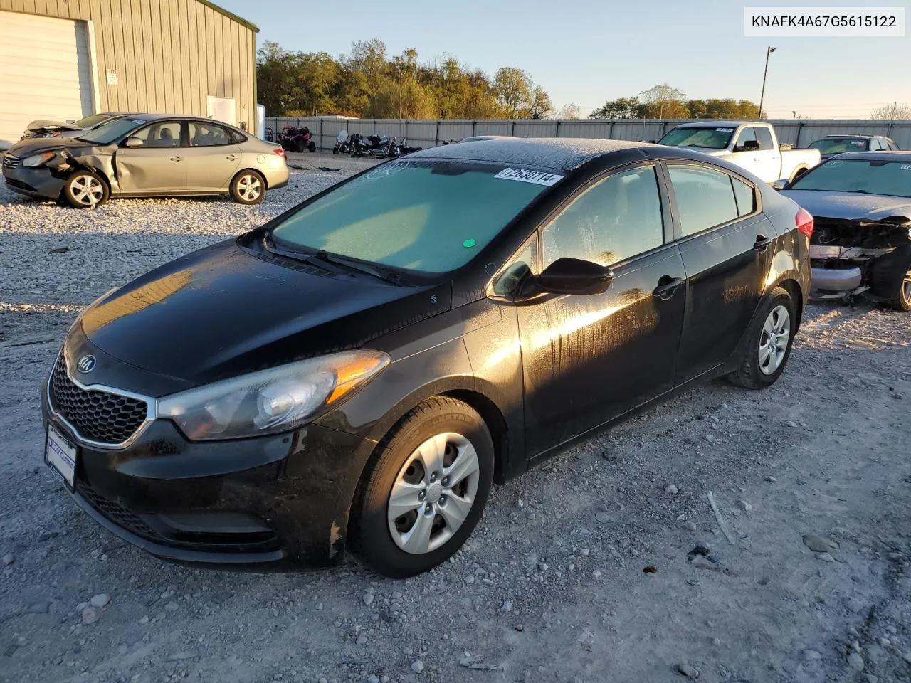 2016 Kia Forte Lx VIN: KNAFK4A67G5615122 Lot: 72630714