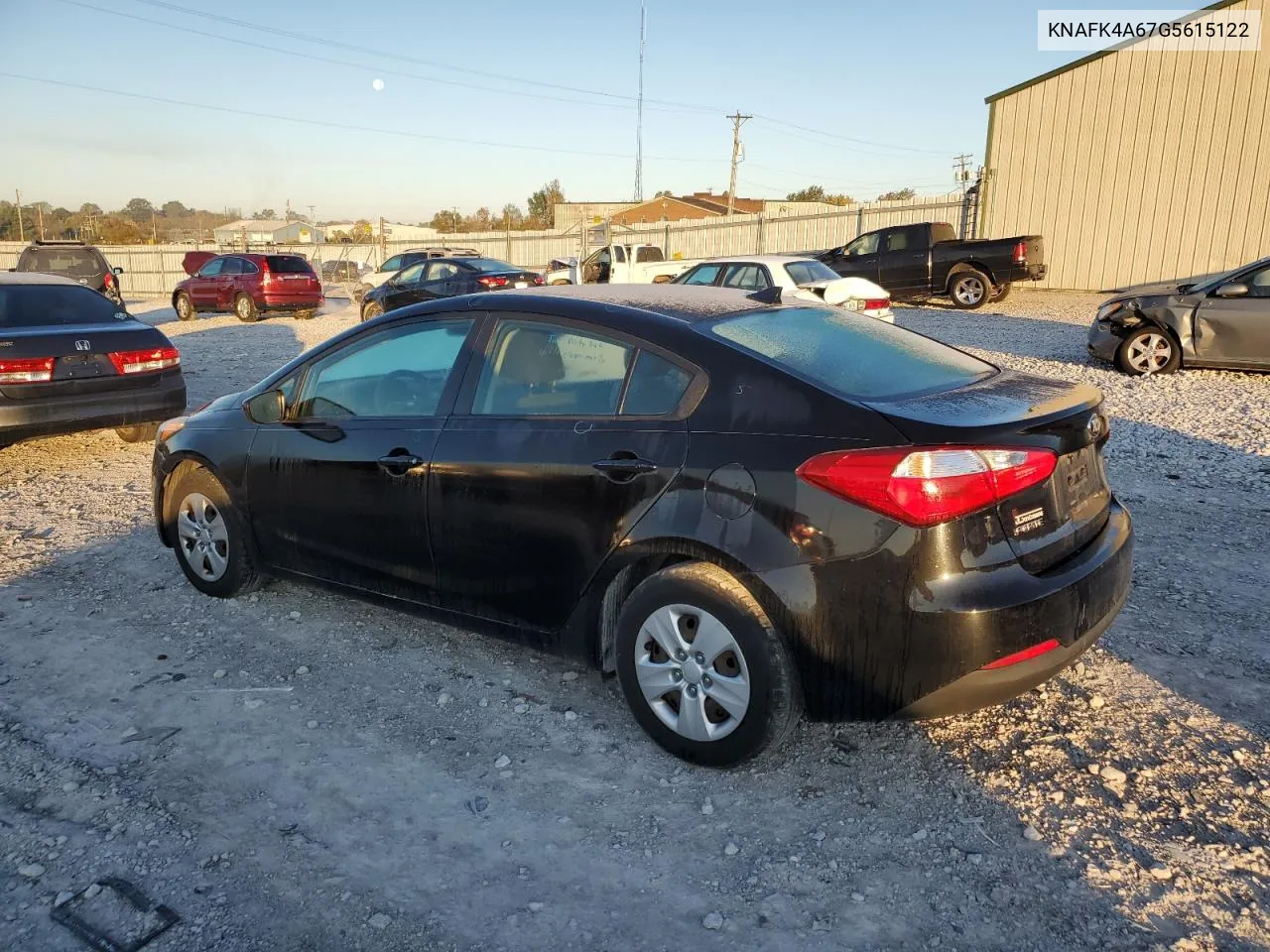 2016 Kia Forte Lx VIN: KNAFK4A67G5615122 Lot: 72630714