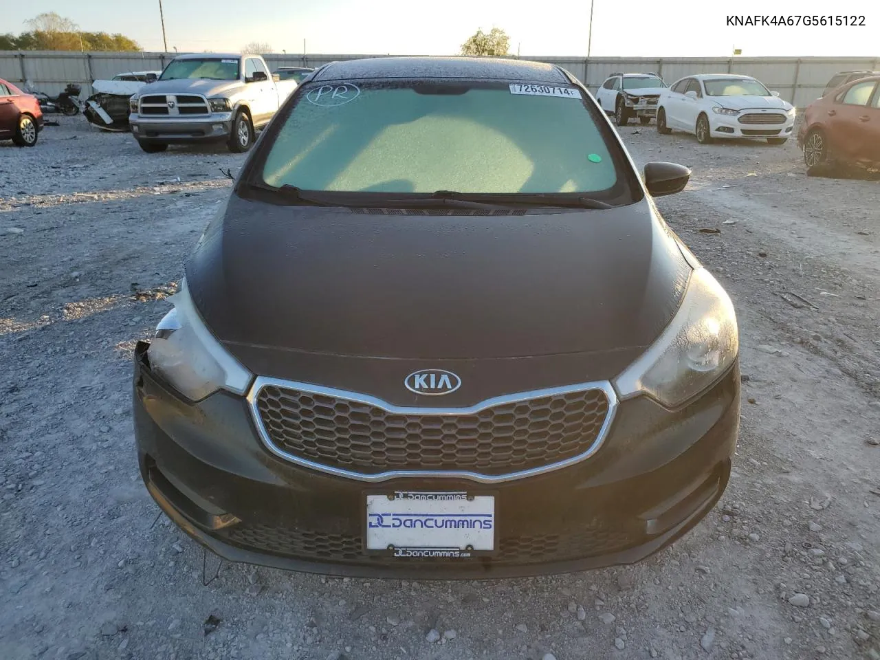 2016 Kia Forte Lx VIN: KNAFK4A67G5615122 Lot: 72630714