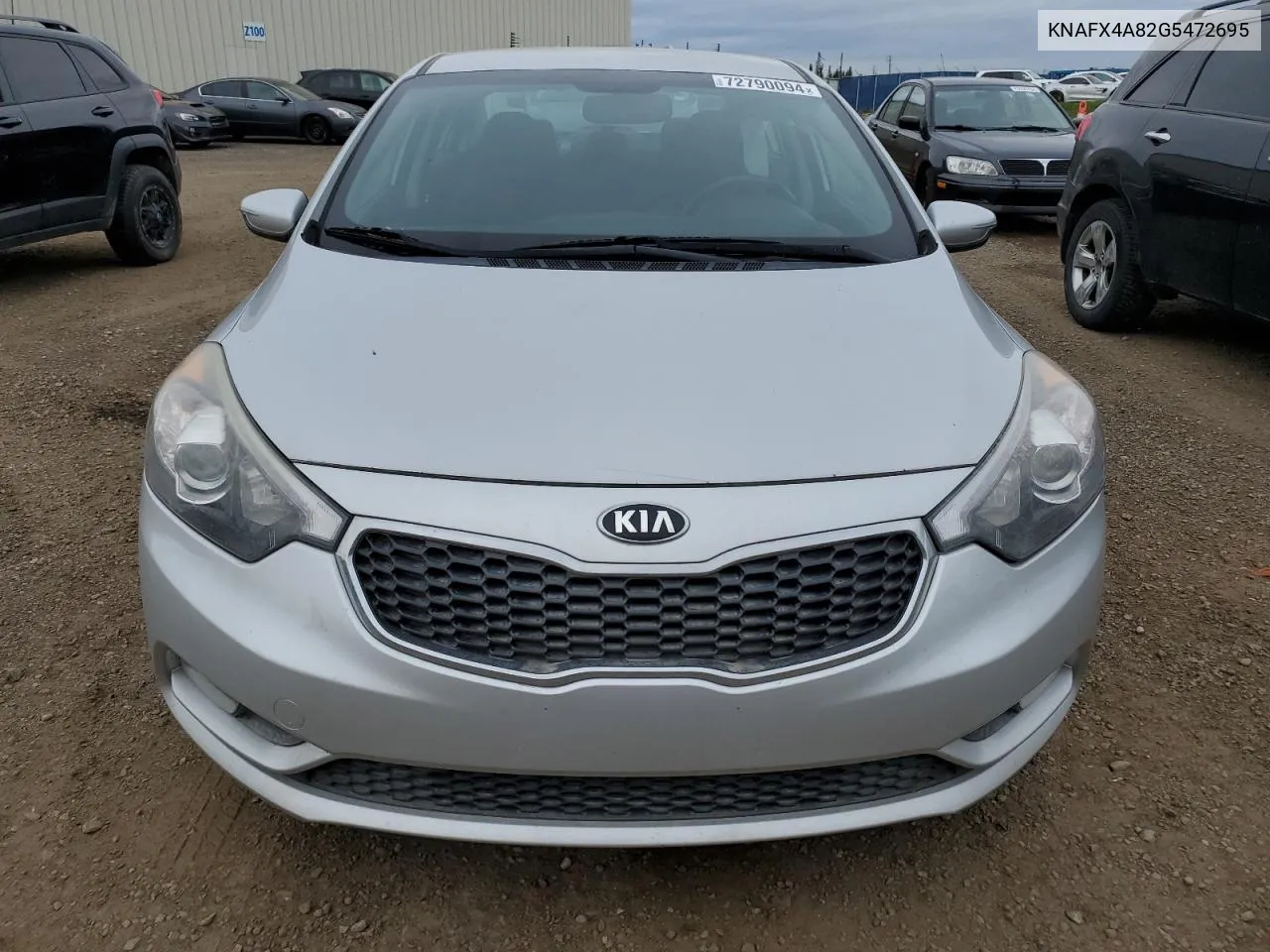 2016 Kia Forte Ex VIN: KNAFX4A82G5472695 Lot: 72790094