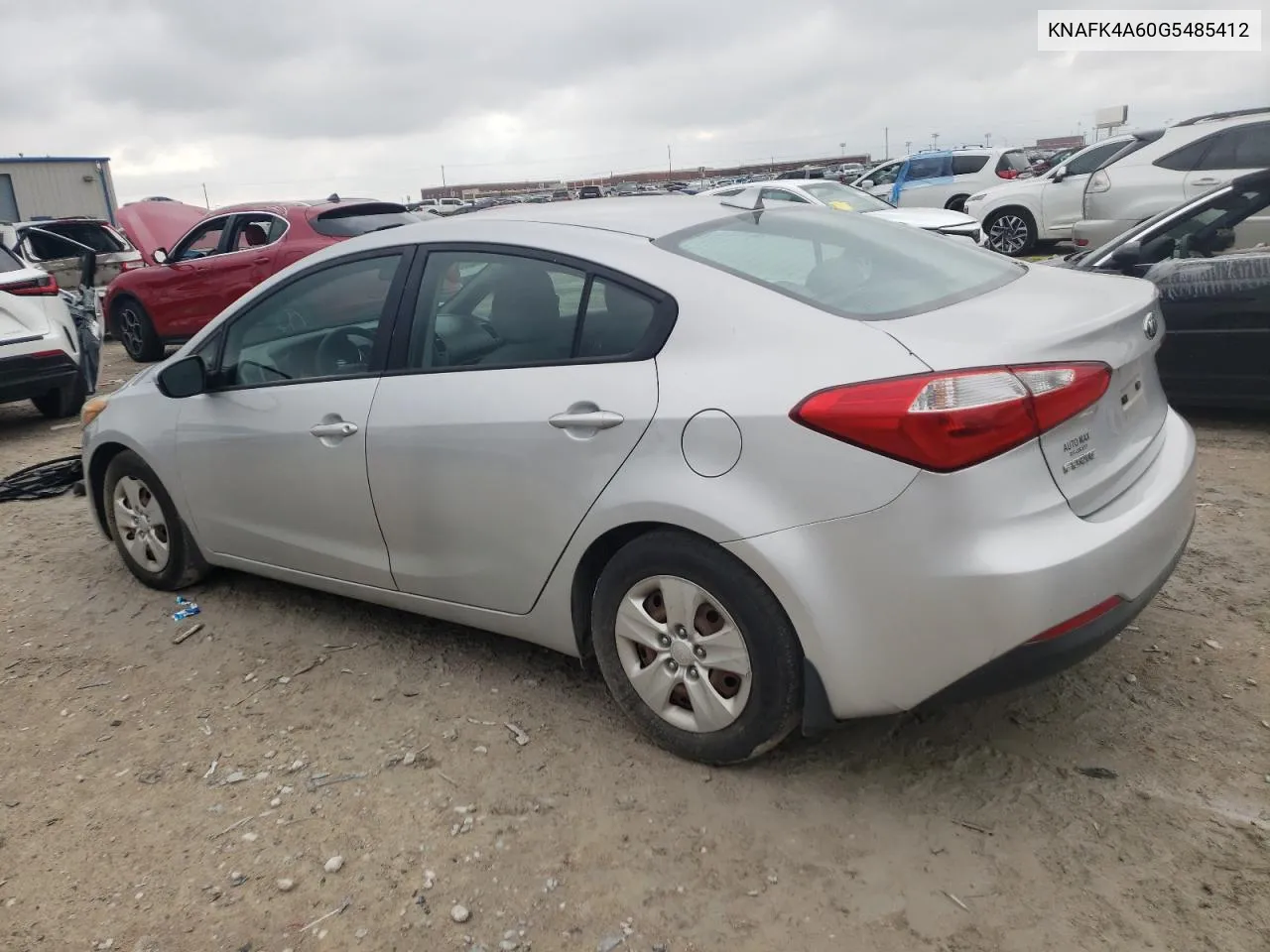 2016 Kia Forte Lx VIN: KNAFK4A60G5485412 Lot: 72793504