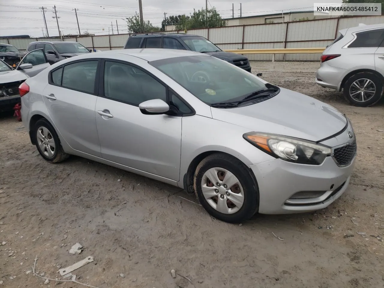 2016 Kia Forte Lx VIN: KNAFK4A60G5485412 Lot: 72793504