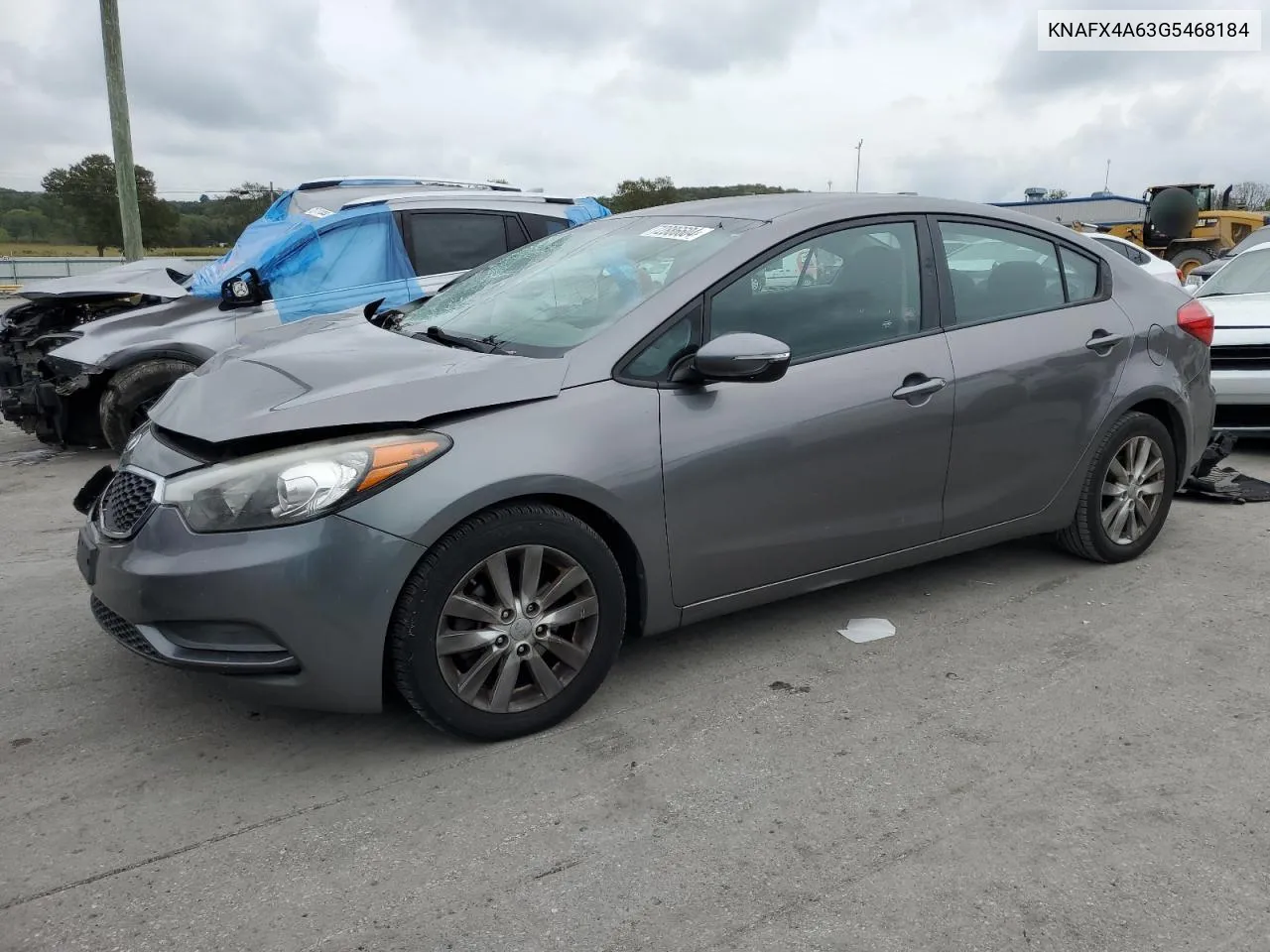 KNAFX4A63G5468184 2016 Kia Forte Lx