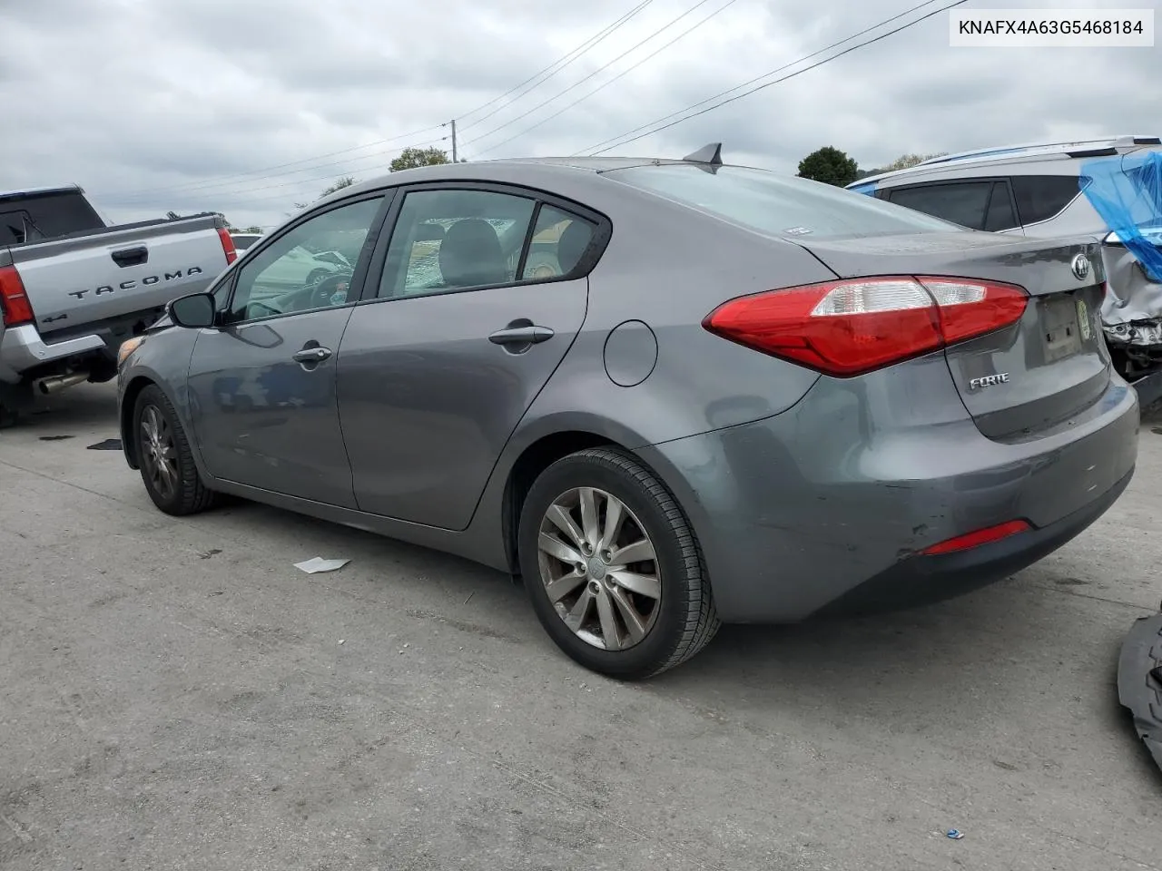 KNAFX4A63G5468184 2016 Kia Forte Lx