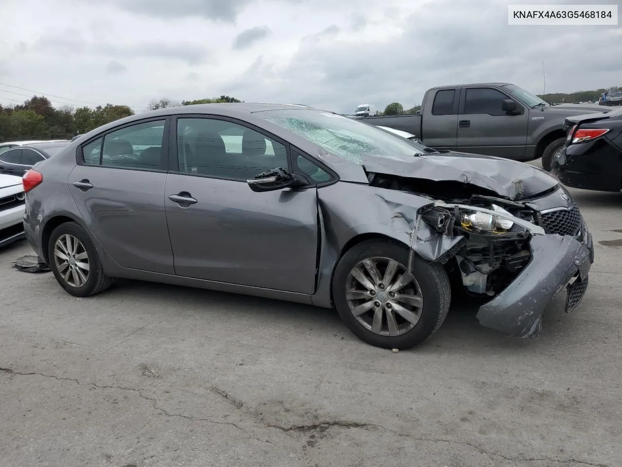 2016 Kia Forte Lx VIN: KNAFX4A63G5468184 Lot: 72886604