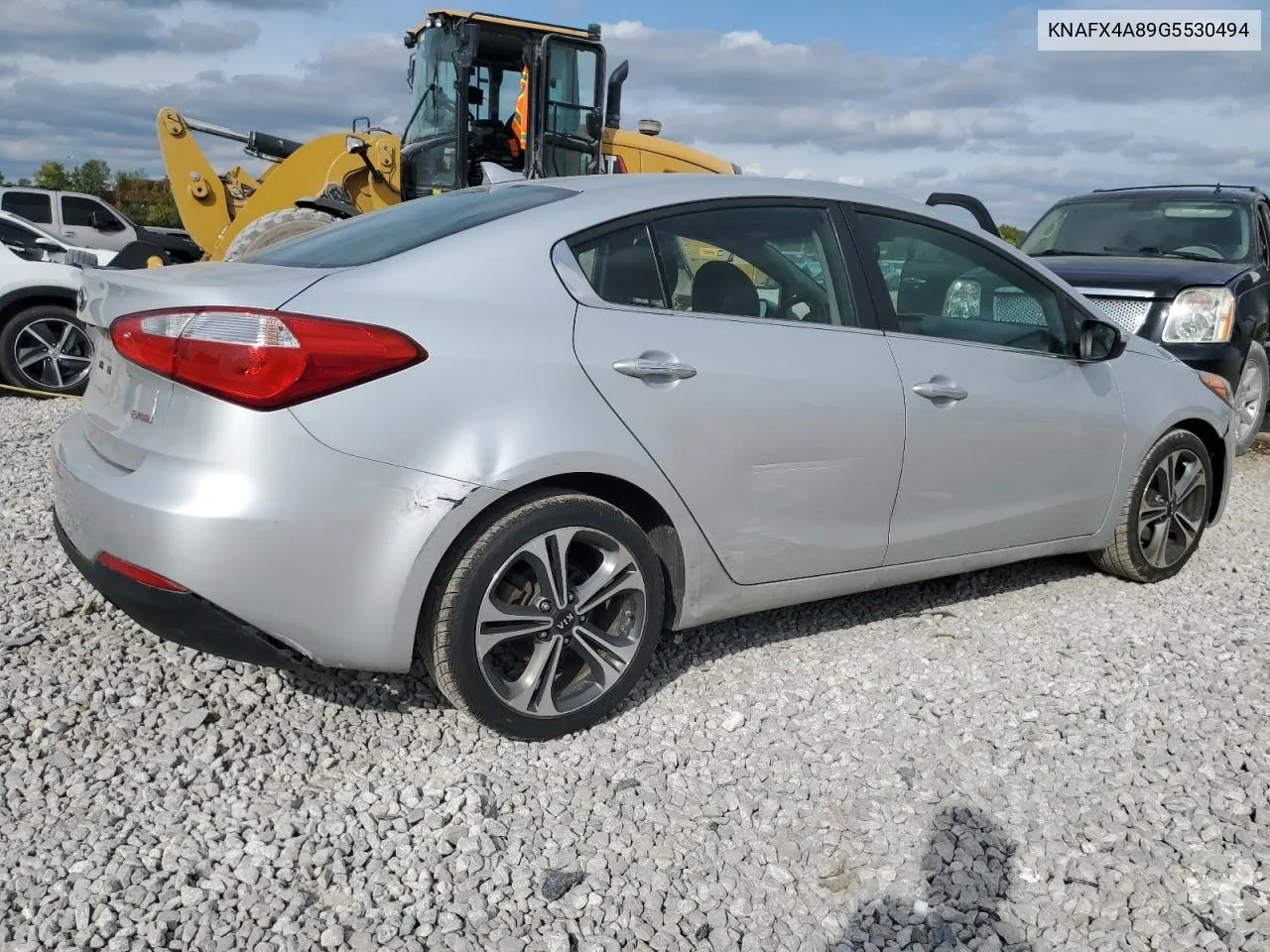 2016 Kia Forte Ex VIN: KNAFX4A89G5530494 Lot: 72894674