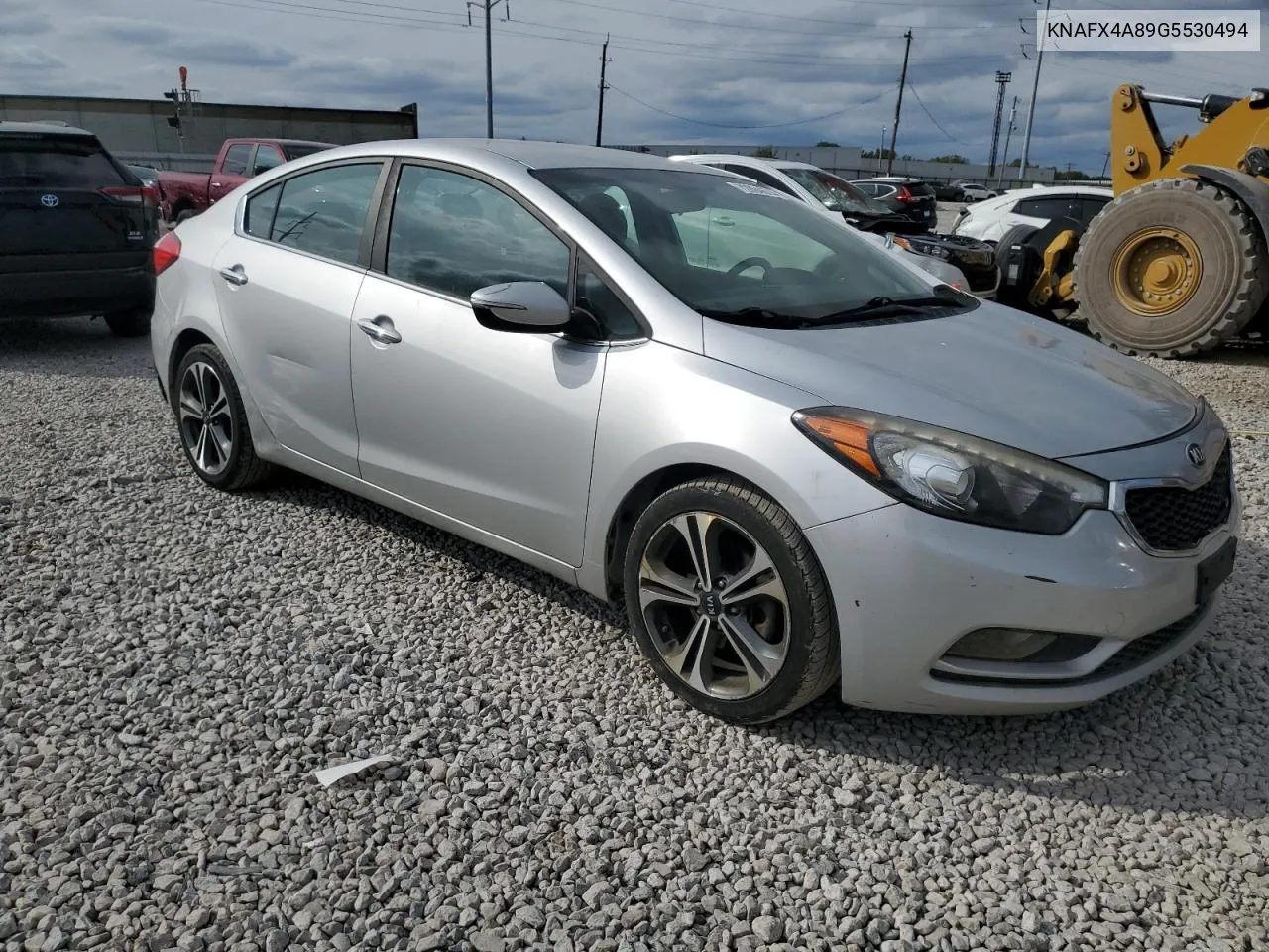 2016 Kia Forte Ex VIN: KNAFX4A89G5530494 Lot: 72894674