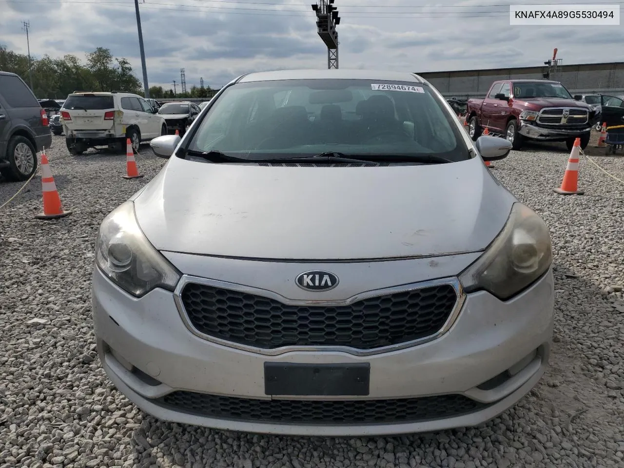 2016 Kia Forte Ex VIN: KNAFX4A89G5530494 Lot: 72894674