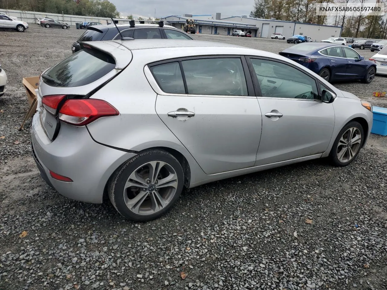 KNAFX5A86G5597480 2016 Kia Forte Ex