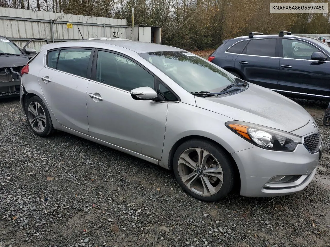 KNAFX5A86G5597480 2016 Kia Forte Ex