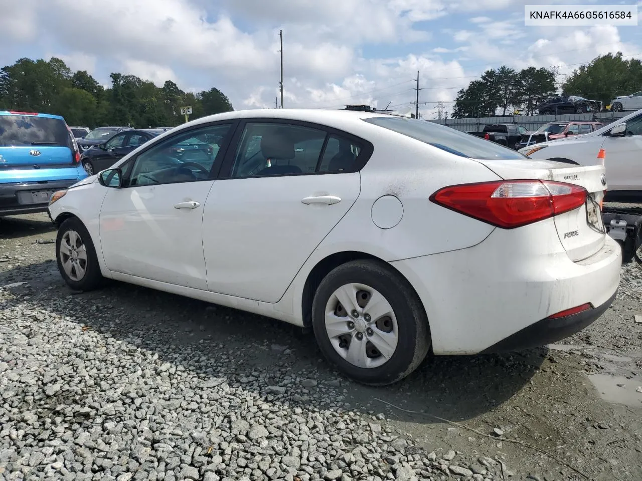 2016 Kia Forte Lx VIN: KNAFK4A66G5616584 Lot: 73763564