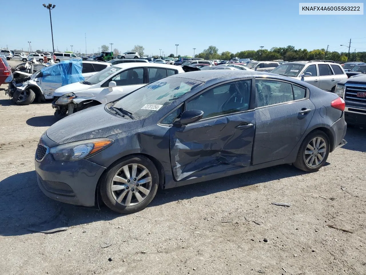 2016 Kia Forte Lx VIN: KNAFX4A60G5563222 Lot: 73781254