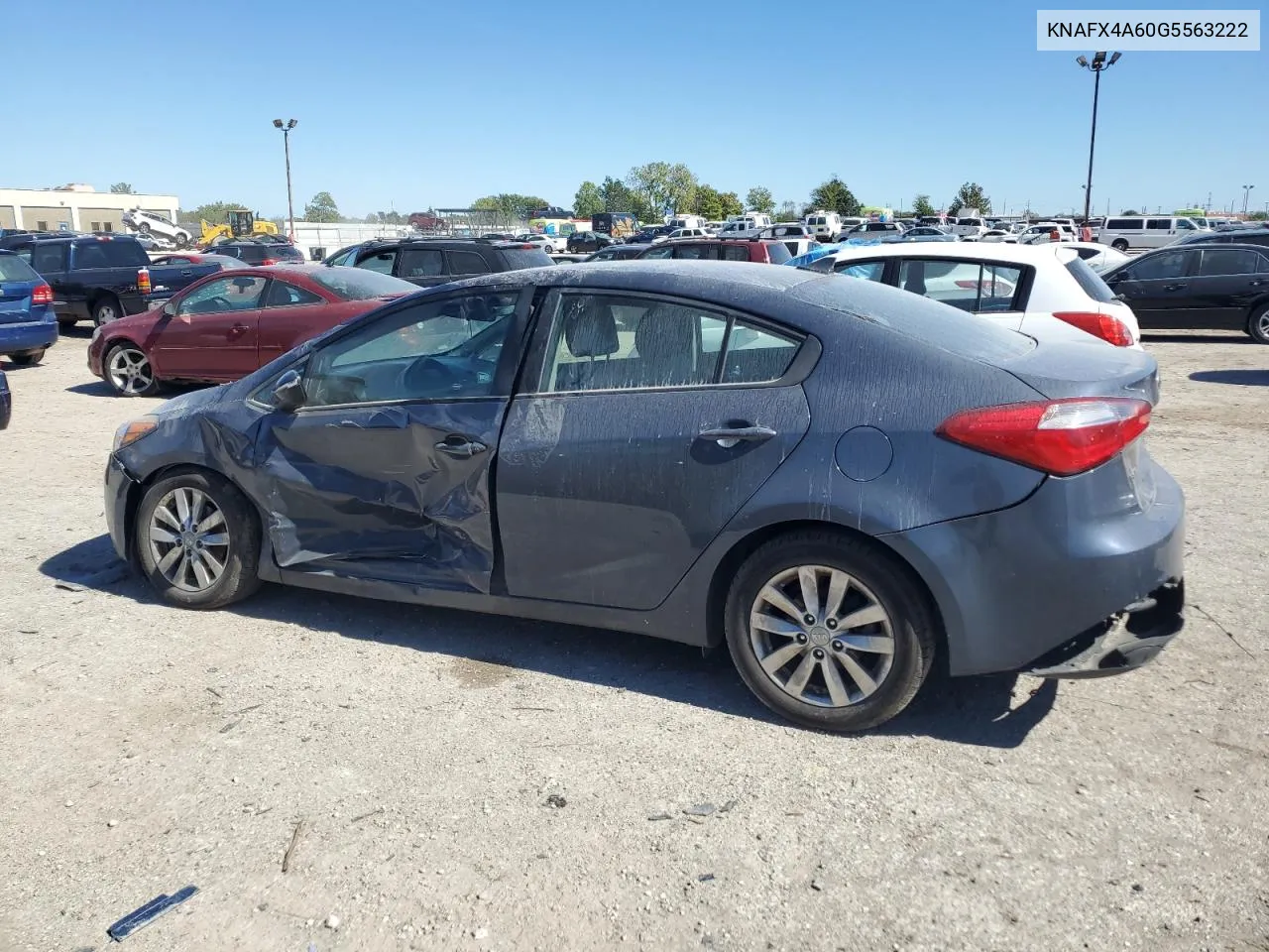 2016 Kia Forte Lx VIN: KNAFX4A60G5563222 Lot: 73781254