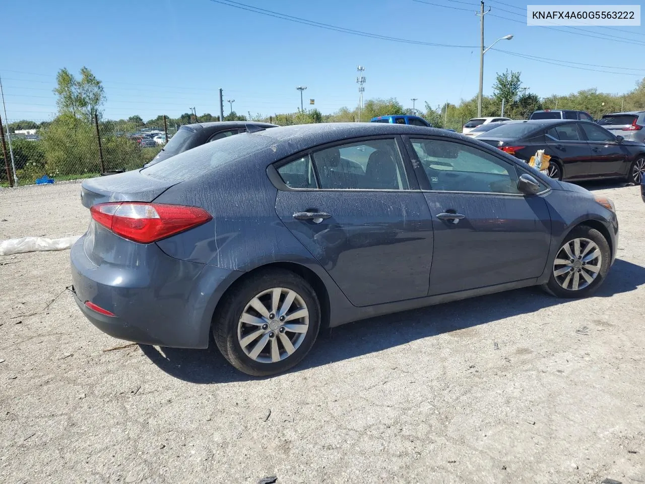 2016 Kia Forte Lx VIN: KNAFX4A60G5563222 Lot: 73781254